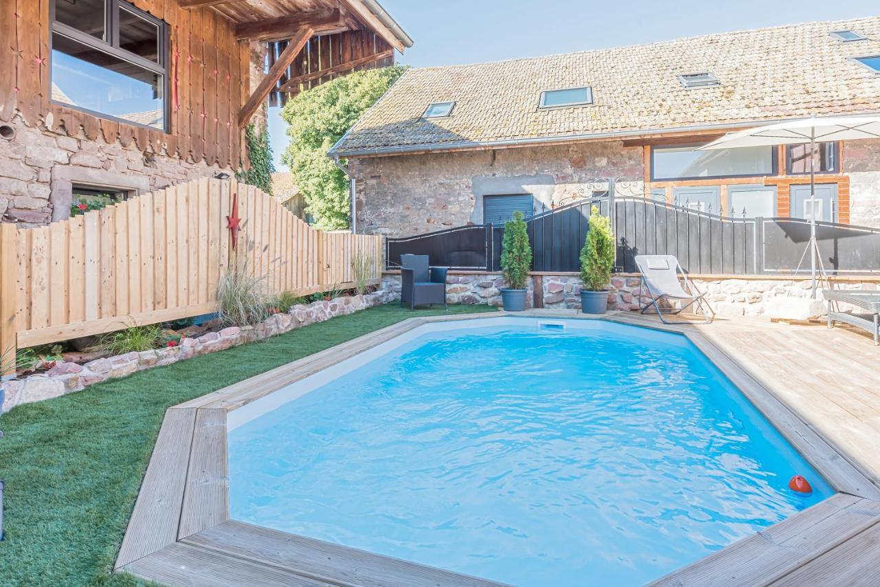 Domaine La Grange Ungersheim - Gite La Grange 5 Etoiles Kültér fotó