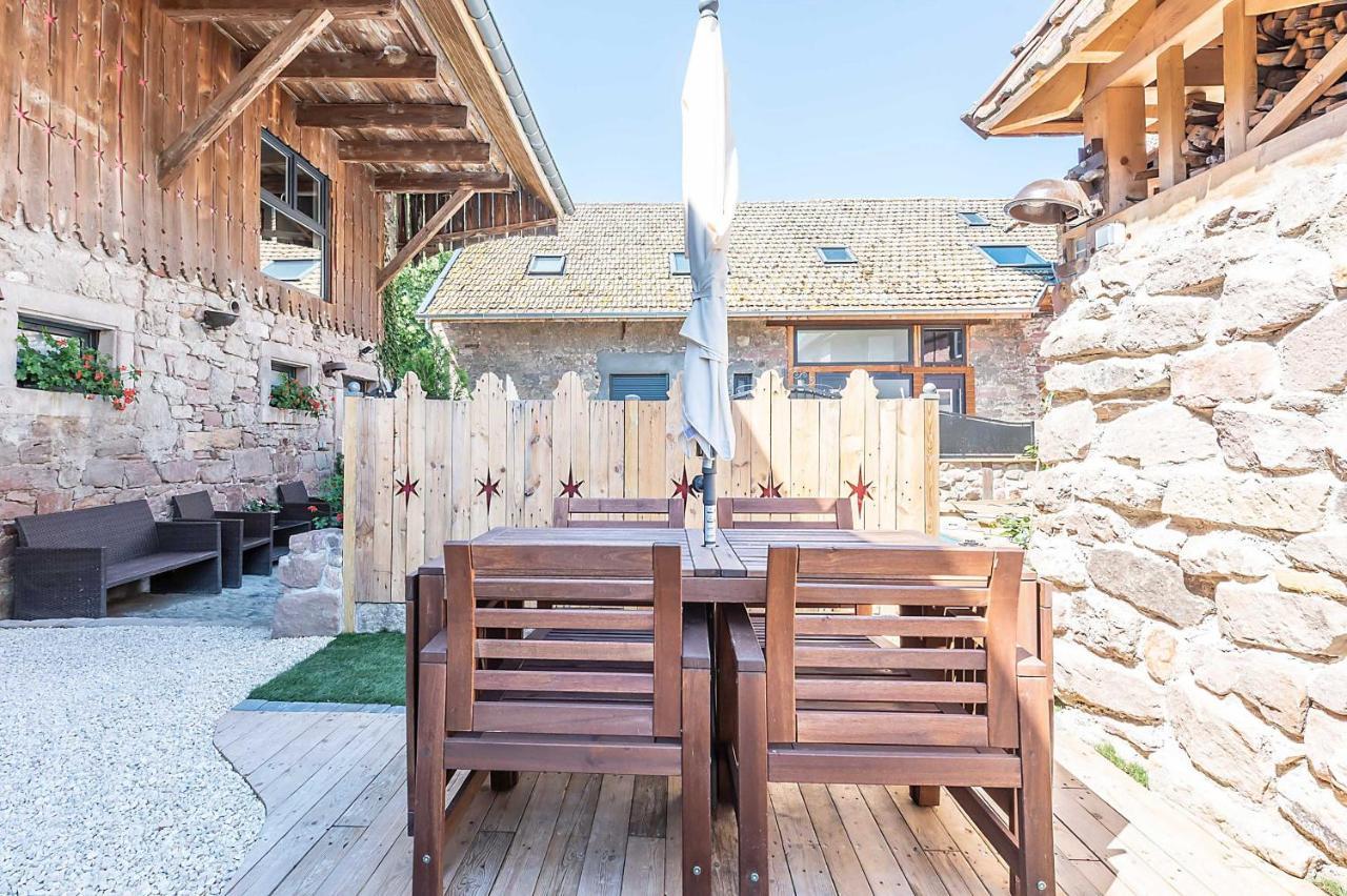 Domaine La Grange Ungersheim - Gite La Grange 5 Etoiles Kültér fotó
